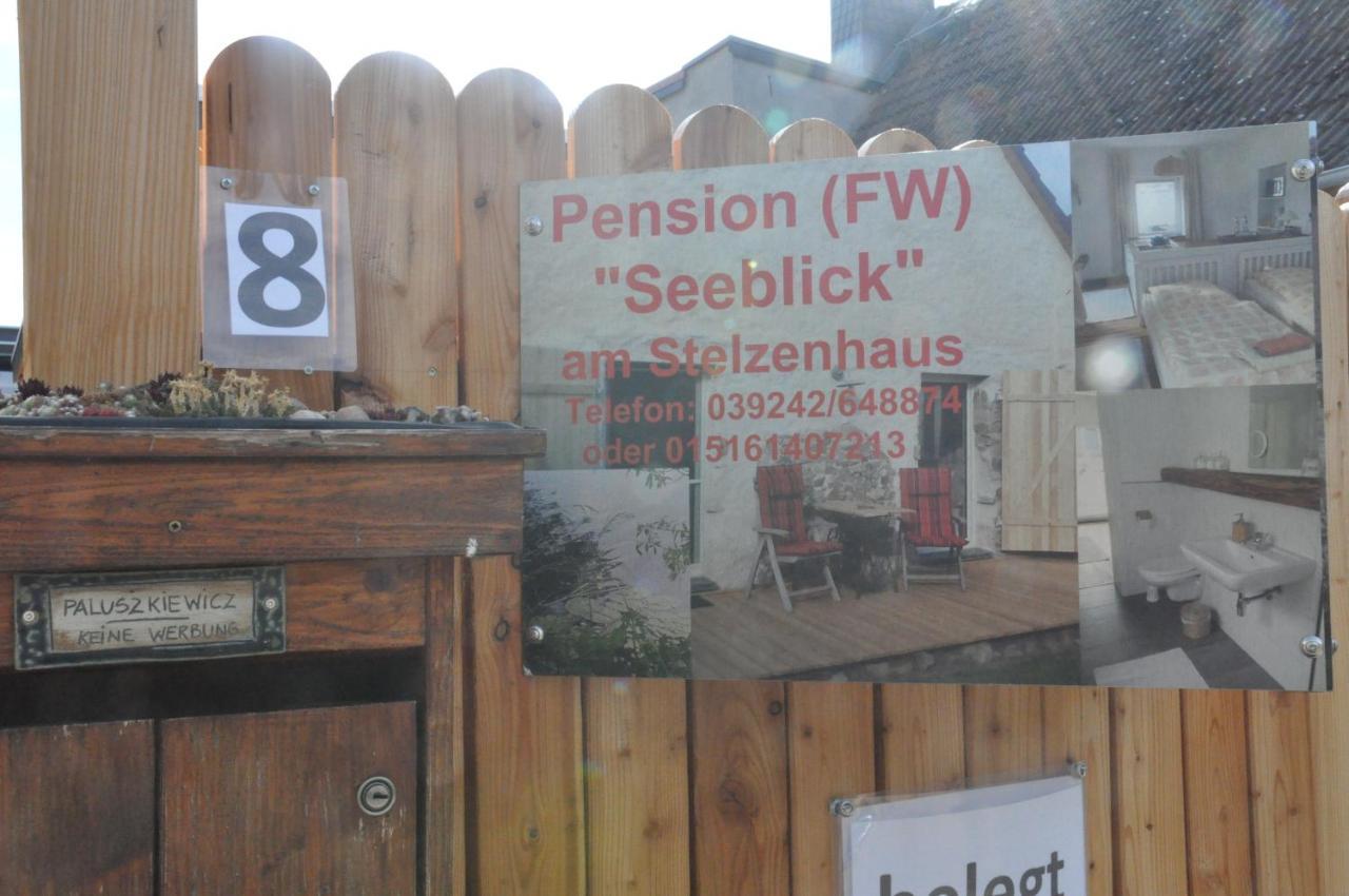 Pension "Seeblick" Am Stelzenhaus Dornburg  Екстериор снимка